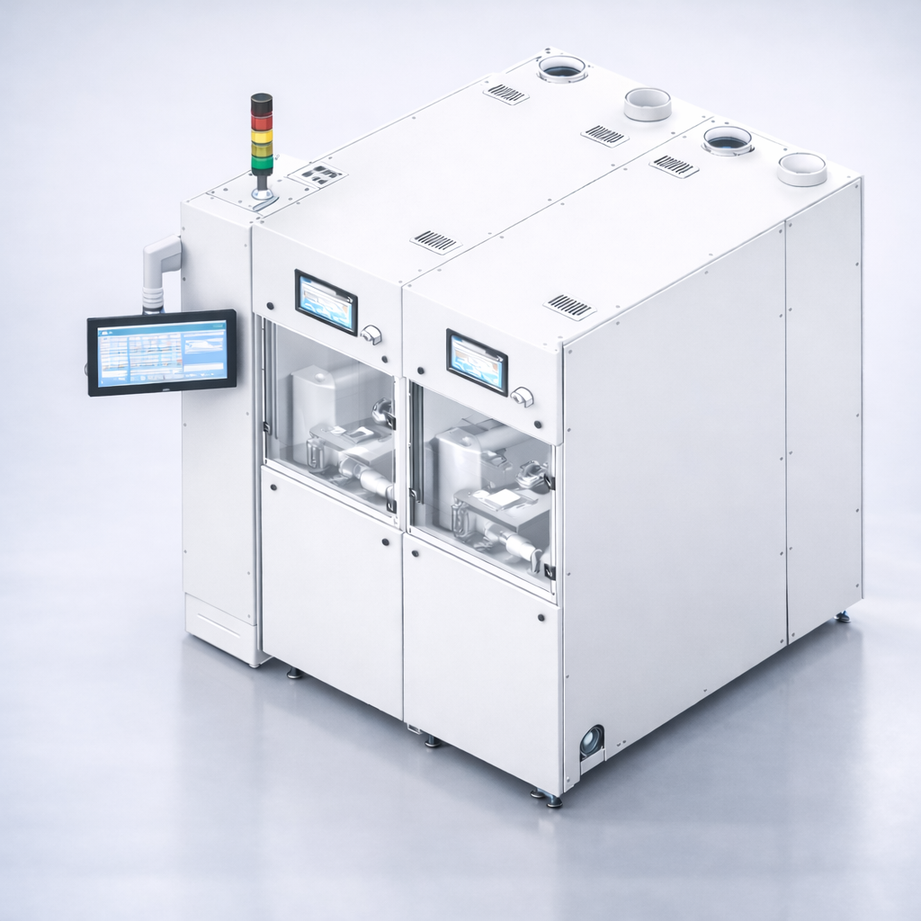 Modular Wet-Bench with 2 process modules